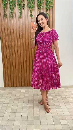 Vestido Rosa Pink