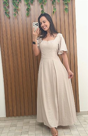 Vestido na cor off-White