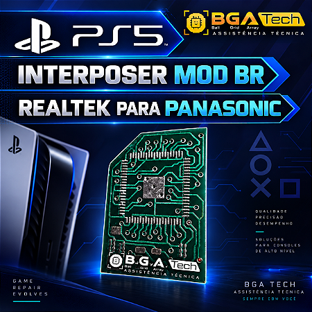 PLACA INTERPOSER PARA PS5 REALTEK PARA PANASONIC.