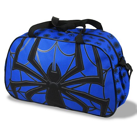 Bolsa de Viagem Infantil Spider Azul - Mac Mochilas - Qualidade e Preço  justo!