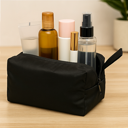 Nécessaire Baú Preto - Vou Leve