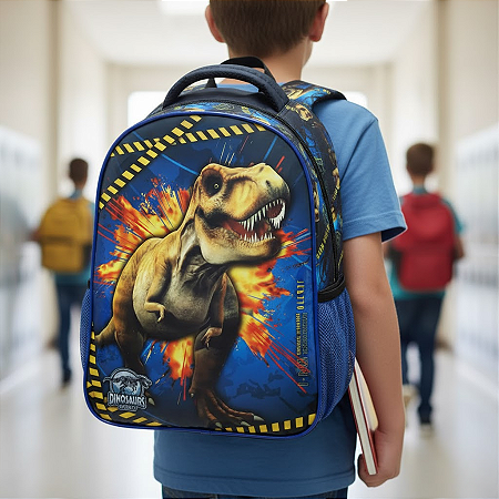 Mochila Costas Infantil Tyrannosaurus Rex - Seanite