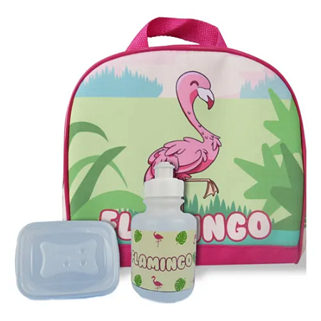 Lancheira Térmica Flamingo - Vou Leve