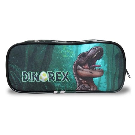 Estojo Dinossauro T-Rex - Vou Leve