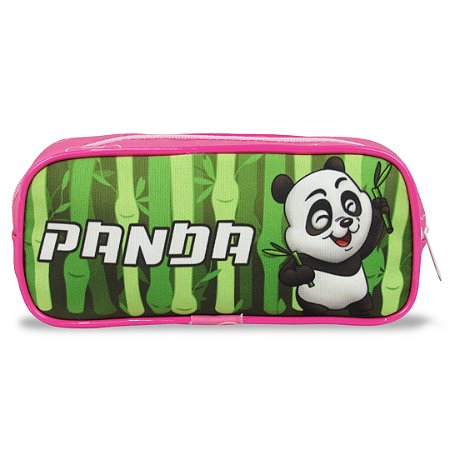Estojo Panda Rosa - Vou Leve
