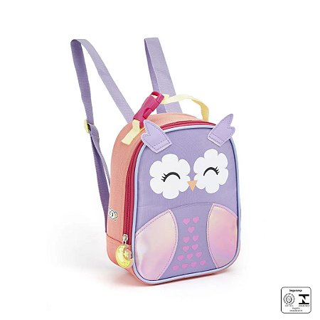 Lancheira Infantil Térmica Seanite Coruja Zoop