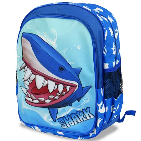 Mochila Costas Shark Tubarão Tamanho G - Vou Leve
