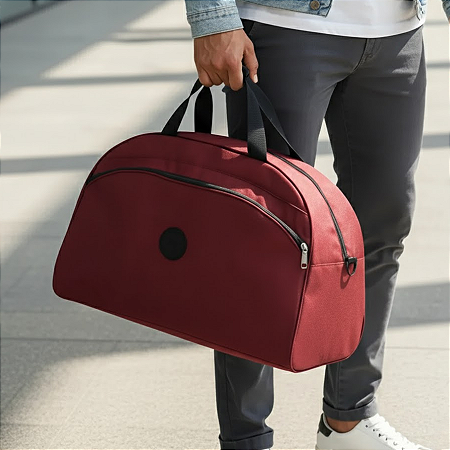 Bolsa De Viagem Grande Bordô - Vou Leve