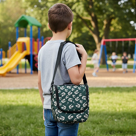 Lancheira Térmica escolar Dinossauro - Vou Leve