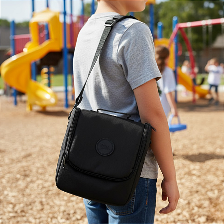 Lancheira Térmica Plus Preto - Vou Leve