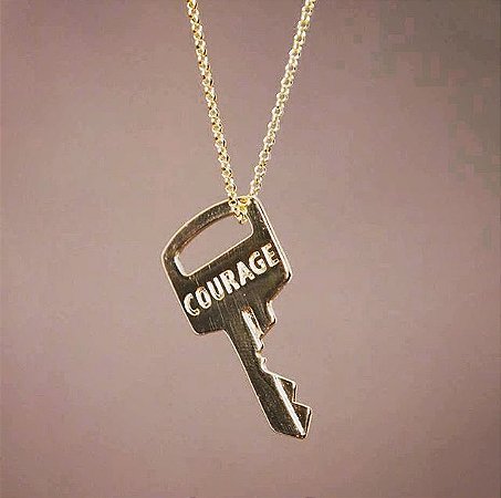 Corrente Chave “Courage” - Coragem