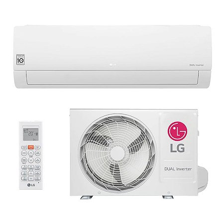 Ar Condicionado LG Split DUAL Inverter VOICE 9.000 BTUs - Frio