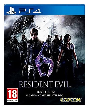 Resident Evil 6 para ps4 - Mídia Digital