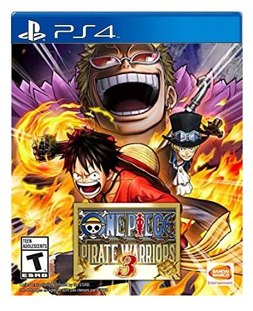 One Piece Pirate Warriors 3 para ps4 - Mídia Digital