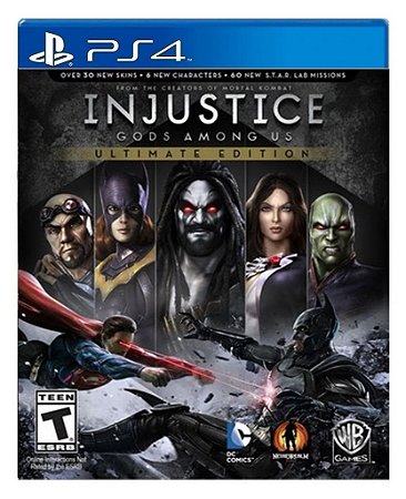 Injustice Gods Among Us Ultimate Edition para ps4 - Mídia Digital
