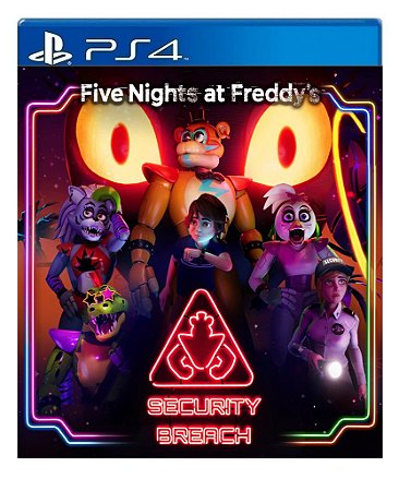 Five Nights at Freddys: Security Breach para ps4 - Mídia Digital