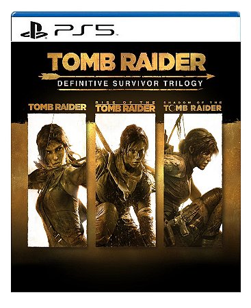Tomb Raider Definitive Survivor Trilogy  para ps5 - Mídia Digital