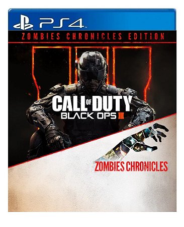 Call of Duty Black Ops III - Edição Zombies Chronicles para ps4 - Mídia Digital