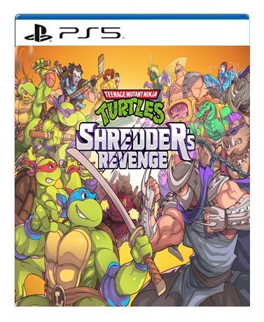 Teenage Mutant Ninja Turtles: Shredder's Revenge para ps5 - Mídia Digital