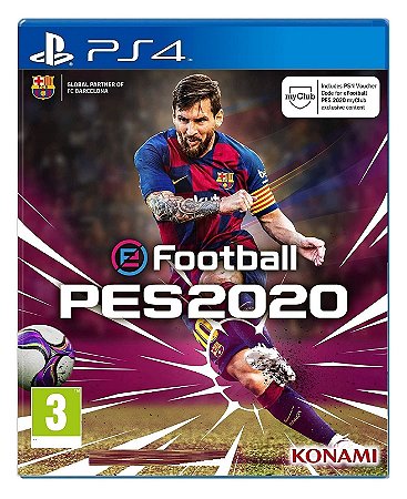 eFootball PES 2020 para PS4 - Mídia Digital