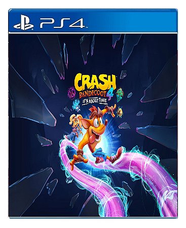 Crash Bandicoot 4 It’s About Time para PS4 - Mídia Digital