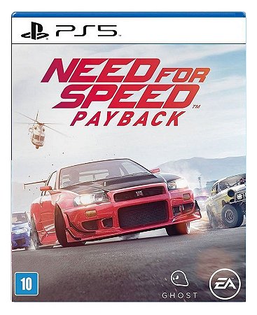 Need for Speed Payback para PS5 - Mídia Digital