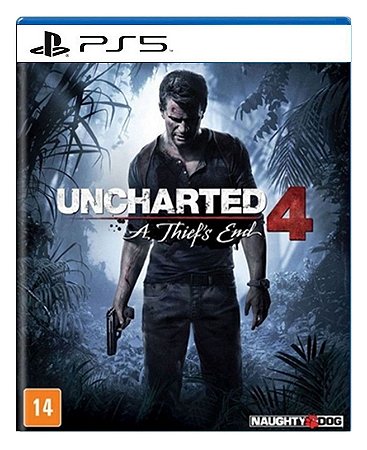 Uncharted 4 A Thiefs End para PS5 - Mídia Digital