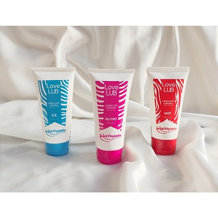 Kit 3 Lubrificantes Sexo Anal ou Vaginal