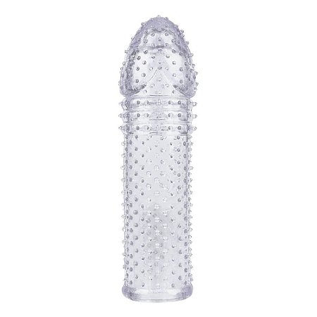 Capa Extensora Peniana Em Silicone - 15cm