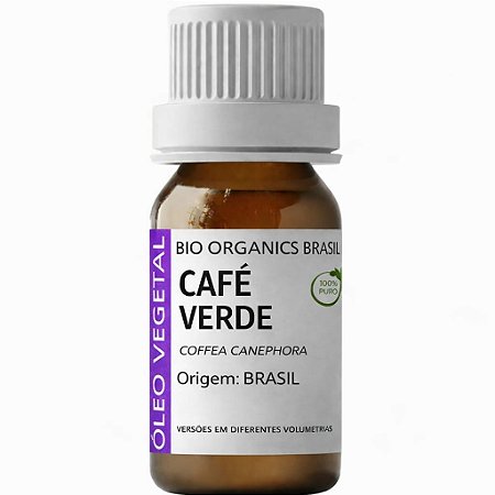 Óleo Vegetal de Café Verde
