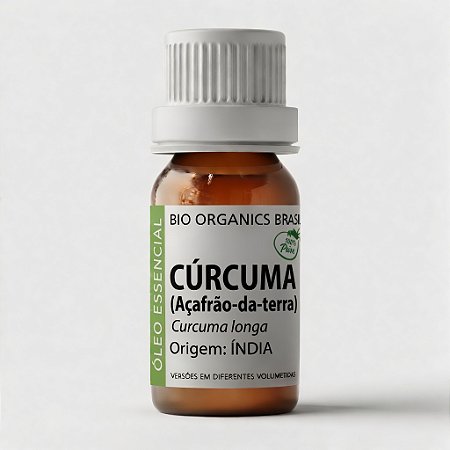 Óleo Essencial de Cúrcuma (Açafrão da Terra) 10ML