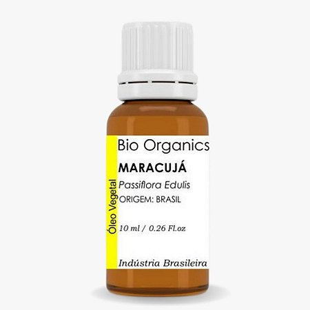ÓLEO VEGETAL DE MARACUJÁ - Bio Organics - Bio Organics - Óleos Essenciais e Vegetais  100% Puro