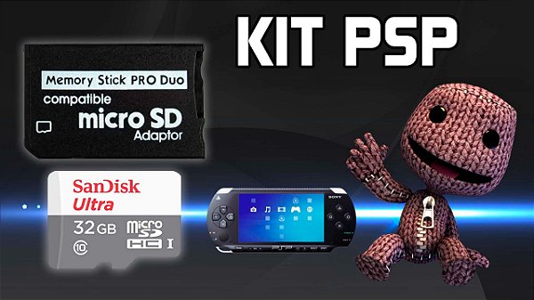 Kit 8 Jogos Originais Completos de Psp