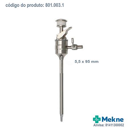 Trocarter Magnético 5.5mm*95mm Ponta Protegida
