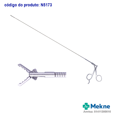 PINÇA FLEXIVEL ENDOSCÓPICA JACARÉ 1.33mm – 7fr – 40cm – UROLOGIA