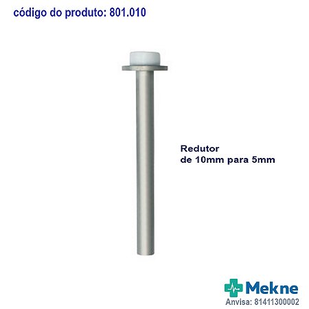REDUTOR DE TROCARTER DE 10mm PARA 5mm