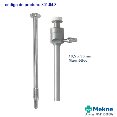 Trocarter Magnético 10.5mm*95mm Ponta Protegida
