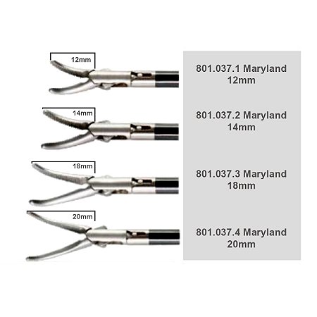 Pinça Maryland 5mm*330mm Curva