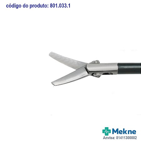 Pinça Tesoura Metzenbaum Curva Dupla Ação 5mm * 420 mm