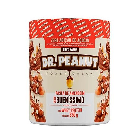 Pasta de amendoim sabor Bueníssimo 600gr - DR.PEANUT