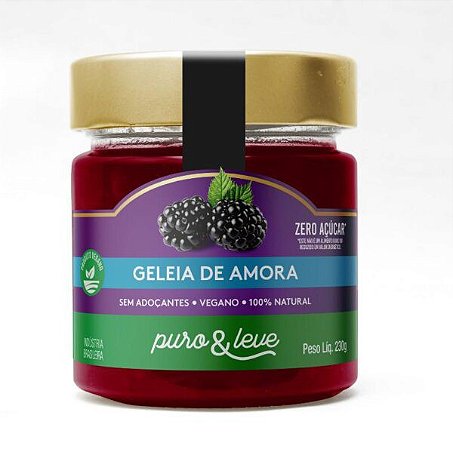 Geléia de Amora 230gr - Puro&Leve