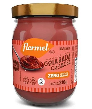 Goiabada cremosa zero 210g - Flormel