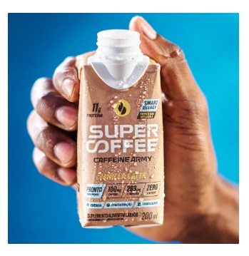 Supercoffee Pronto Para Beber Sabor vanilla 200 ml - Caffeine Army