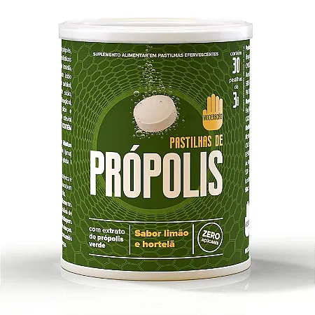 Própolis Verde em Pastilha