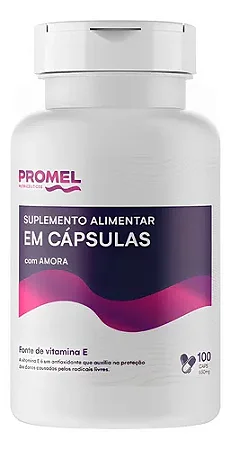 Amora Em Capsulas 650mg - 60 caps- Promel