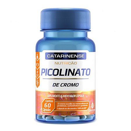 Picolinato De Cromo -60 Caps- Catarinense