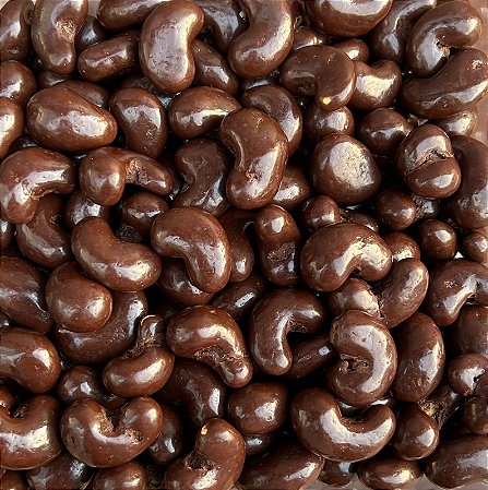 Castanha De Caju Drageada  Choc 70% Zero Açucar