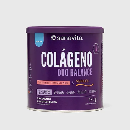 Colágeno Duo Balance - Neutro- 285g- Sanavita