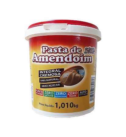 Pasta de Amendoim Grãos e Cereais - 1,010 kg