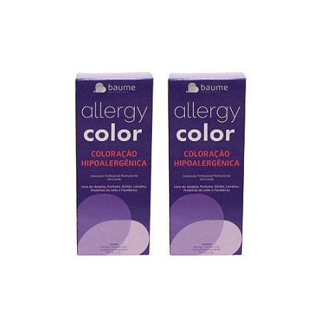 Tinta Allergycolor Antialérgica 9.1 - Baume Kit Com 2